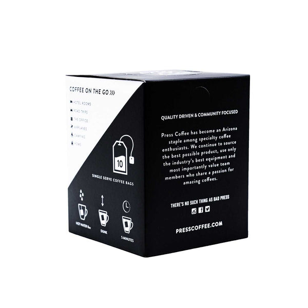 Early Edition Single Serve Coffee | Press Coffee Roasters