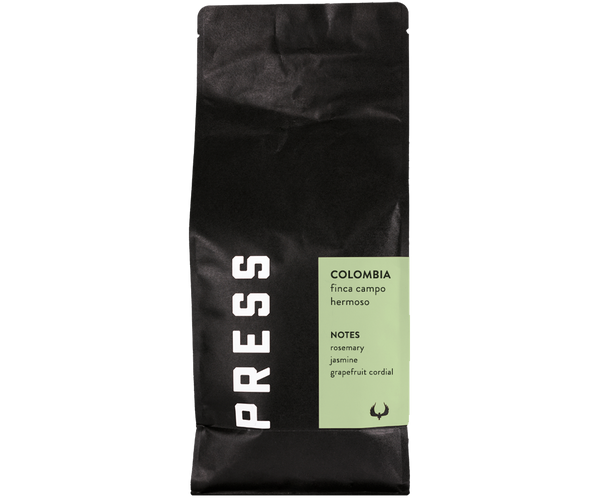 Colombia Finca Campo Hermoso Coffee by Press Coffee Roasters